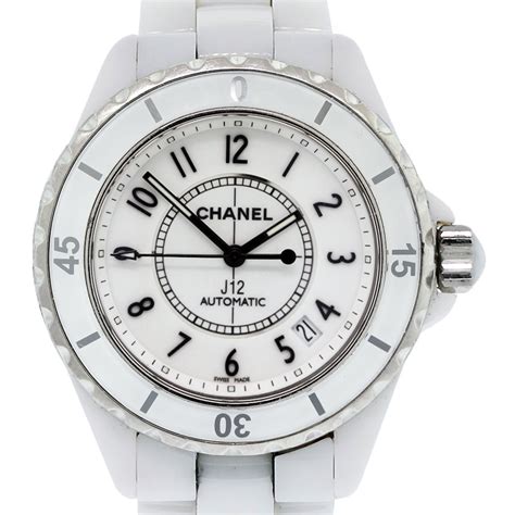 orologio bianco chanel|J12 Blanche .